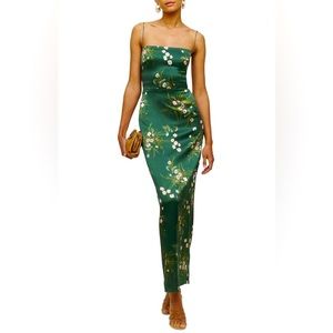 Reformation silk dress size 2